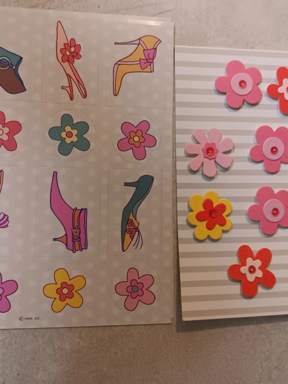 Shoebox Note Ensemble Kit w/stickers, cards, and magnets